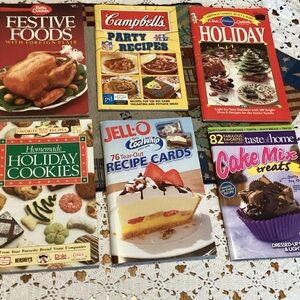 and Jell-O Recipe Book Set